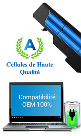 Cellules de qualité A+ sur LenovoBatterie.fr